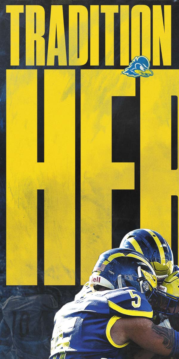 University of Delaware Football Poster