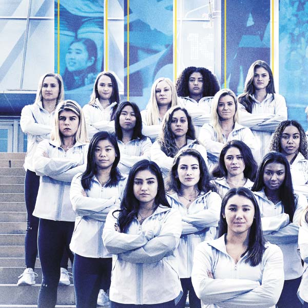 UCLA Gymnastics Poster