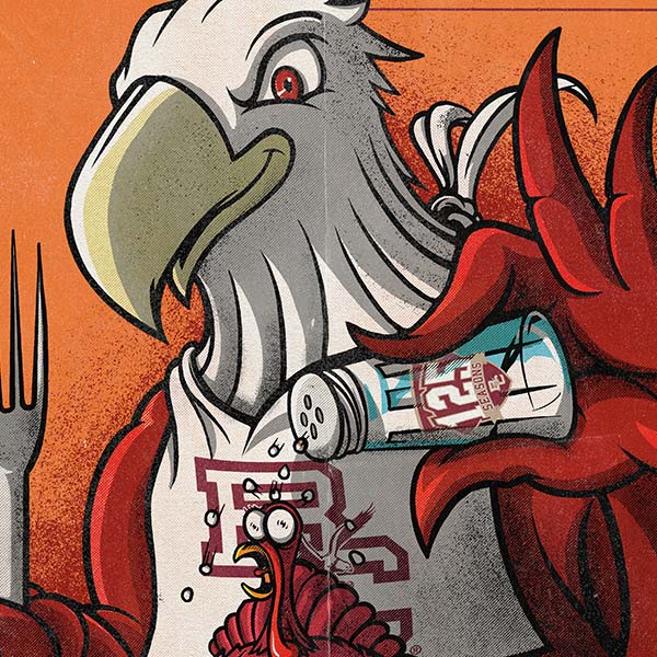 Boston College Football Gameday Posters