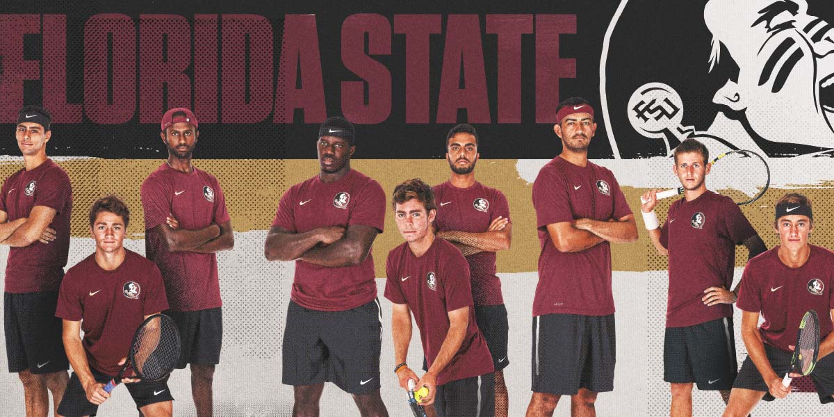 Florida State University Men's Tennis Poster