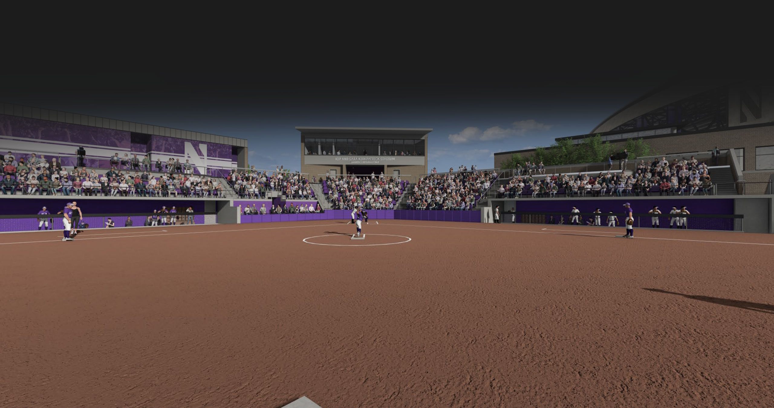 rendering of stadium