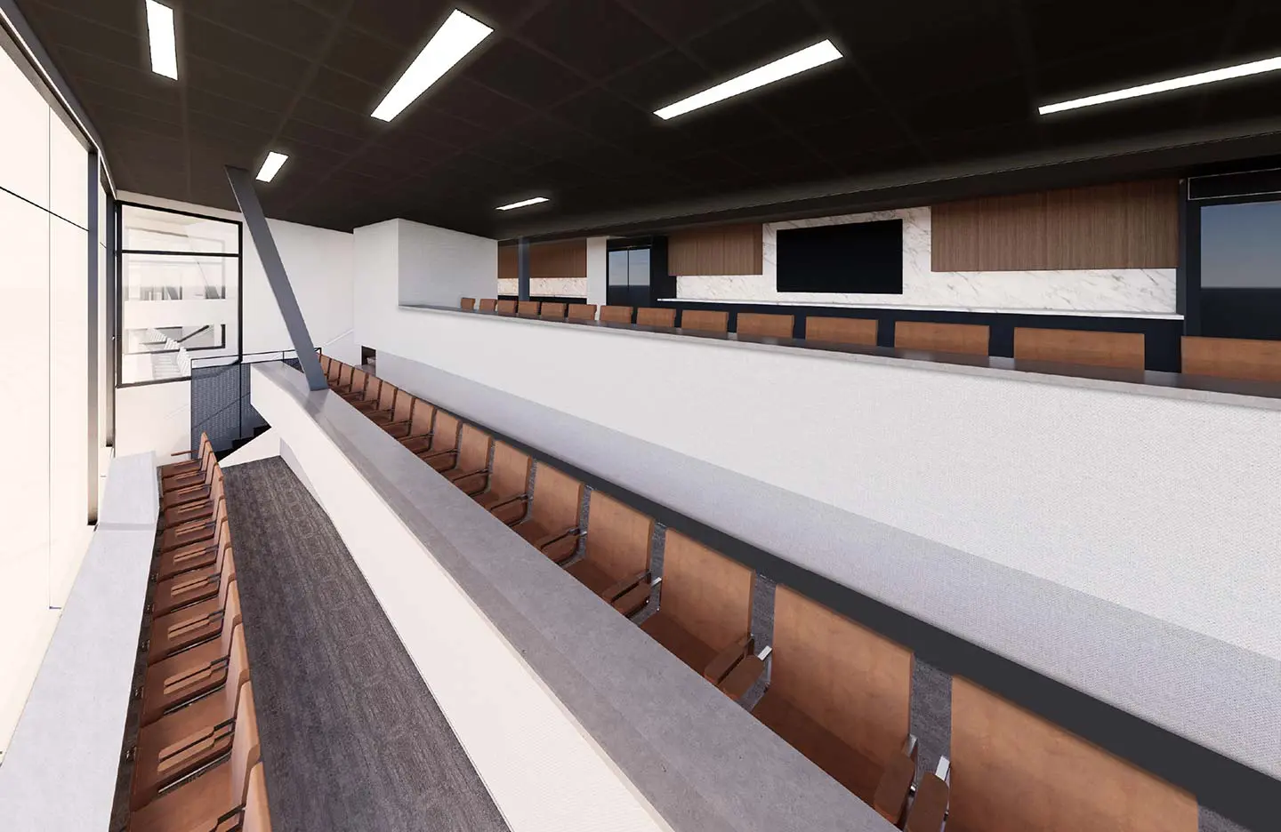 State of the Art Media and Broadcast Center (1/2) conceptual rendering