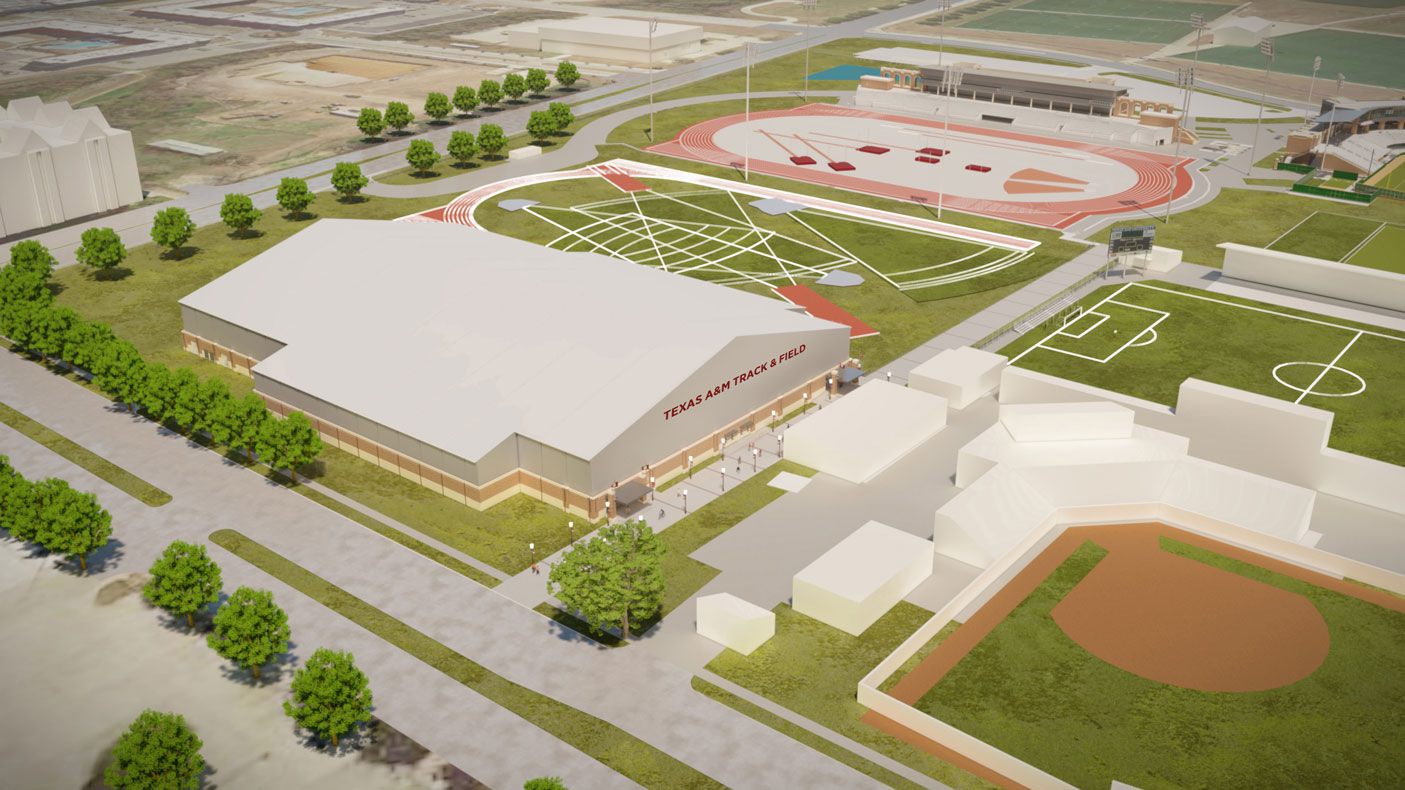 Track Facility aerial view